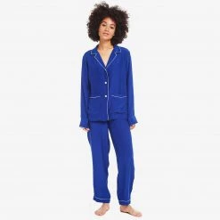 The Sleep Code The Sleep Code Pajamas Ayla Washable Silk PJ Set 6 The Sleep Code The Sleep Code Pajamas Ayla Washable Silk PJ Set