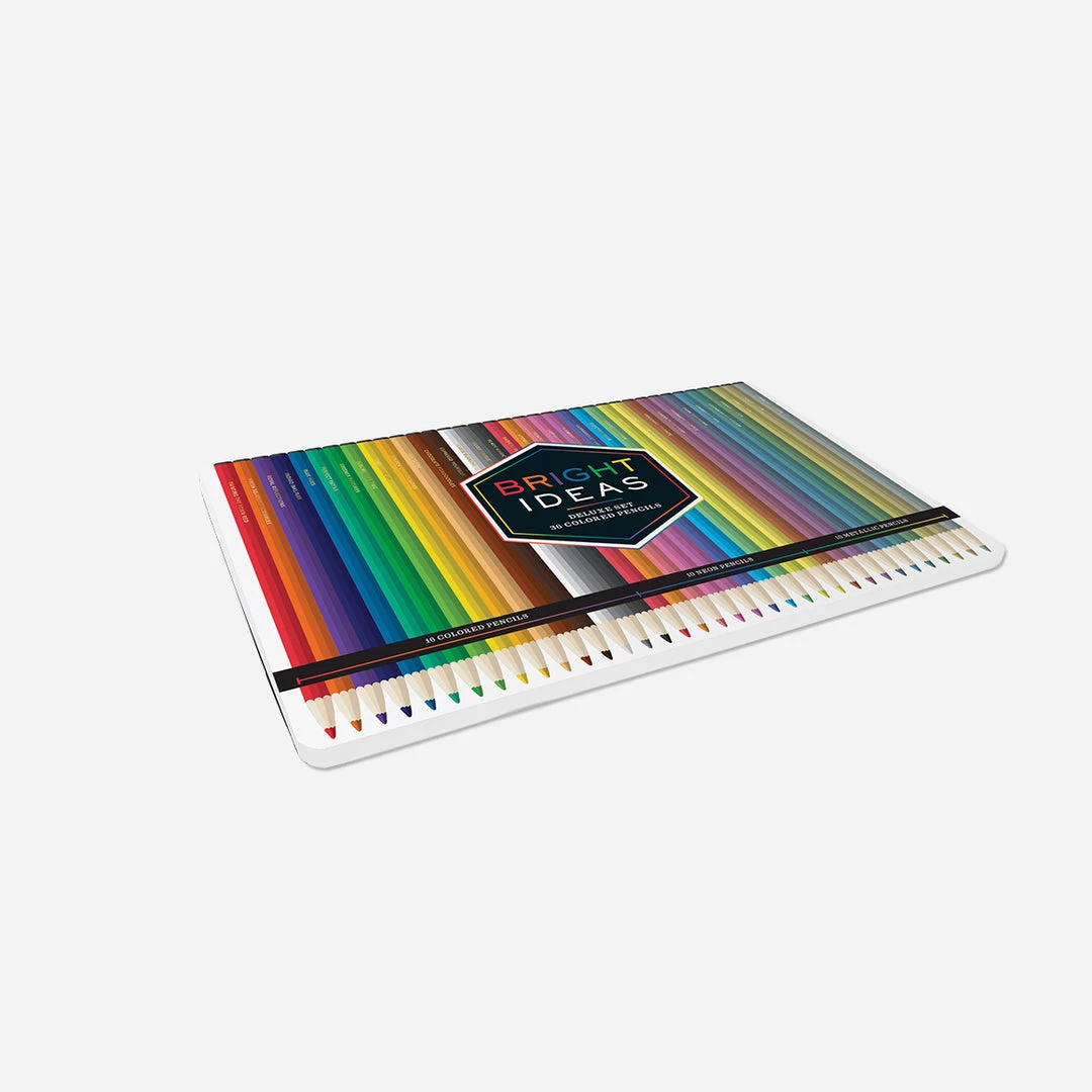 Chronicle Books Bright Ideas Deluxe Colored Pencil Set 1 Chronicle Books Bright Ideas Deluxe Colored Pencil Set