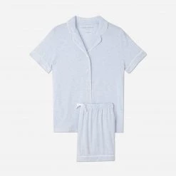 Derek Rose Shortie Pajama Set