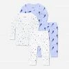 12|12 Organic Sleepwear Kid's Pajama Set - 2 Pack
