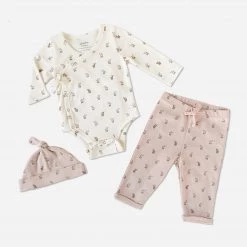 Pehr Kimono 3-Piece Set - Hatchling Fawn Just In