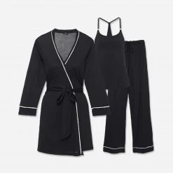 Cosabella Sleepwear & Loungewear Bella 3 Piece Maternity Set