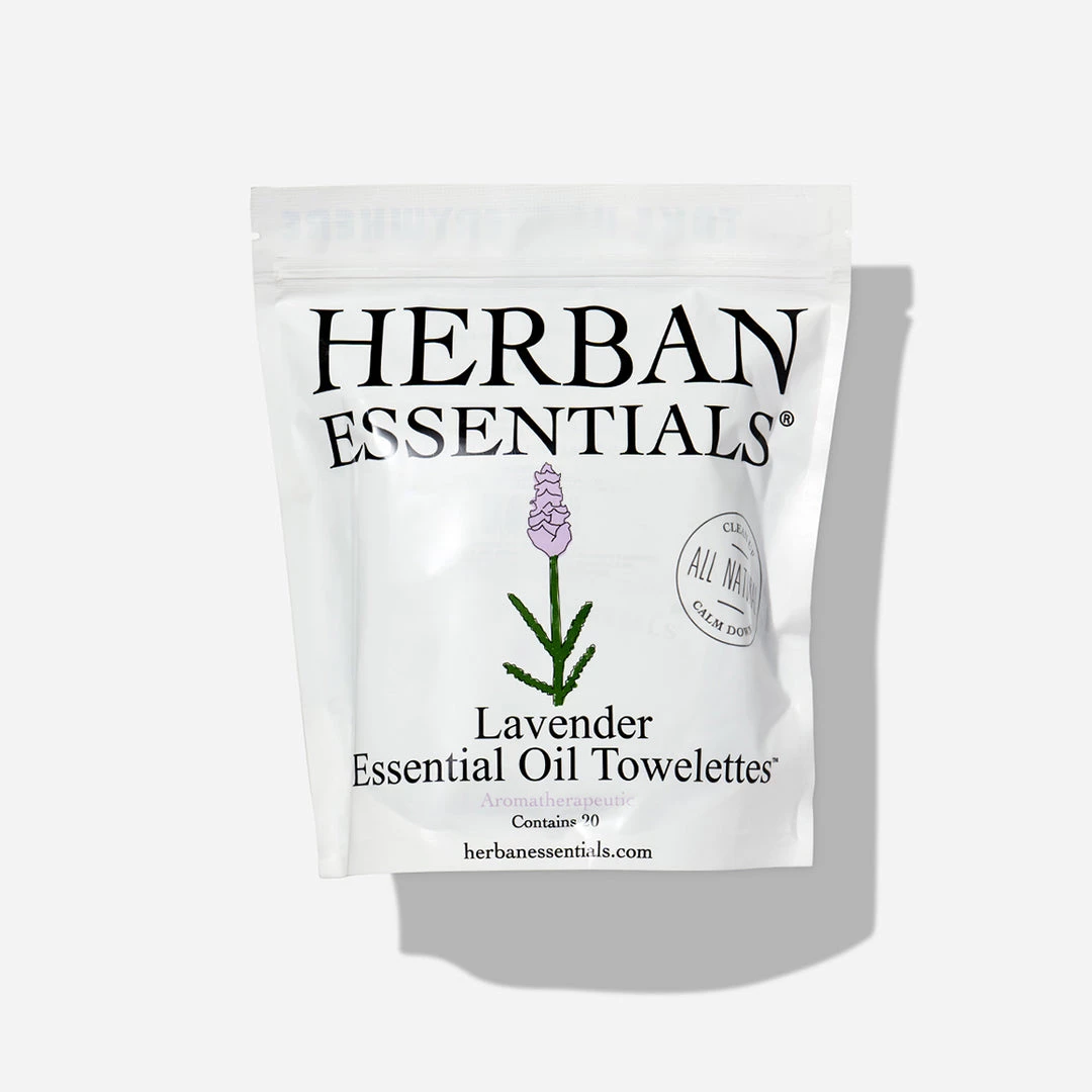 Herban Essentials Lavender Towelettes 1 Herban Essentials Lavender Towelettes