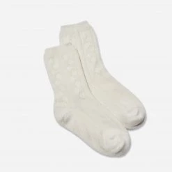 Johnstons Of Elgin Cable Cashmere Bed Sock