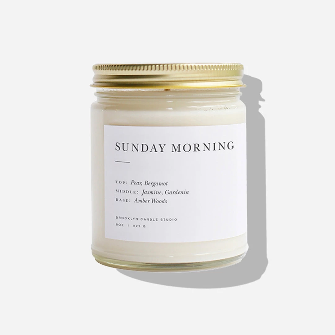 Brooklyn Candle Sunday Morning Candle Home 1 Brooklyn Candle Sunday Morning Candle Home