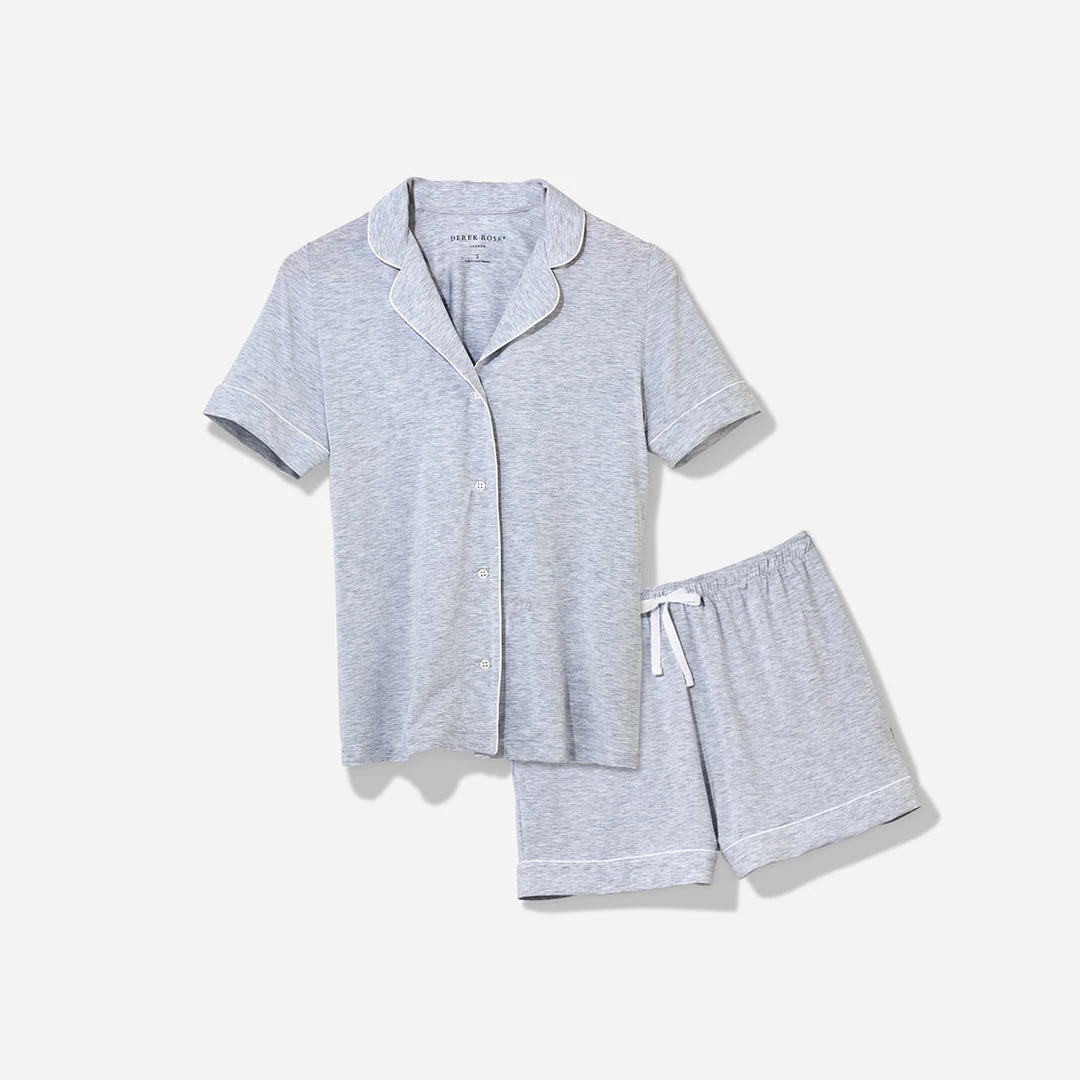 Derek Rose Sleepwear & Loungewear Shortie Pajama Set 1 Derek Rose Sleepwear & Loungewear Shortie Pajama Set