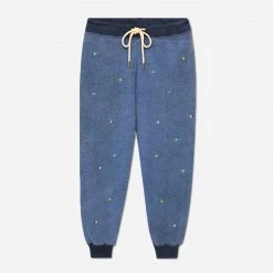 The Great Sherpa Cropped Sweatpant Loungewear Bottoms