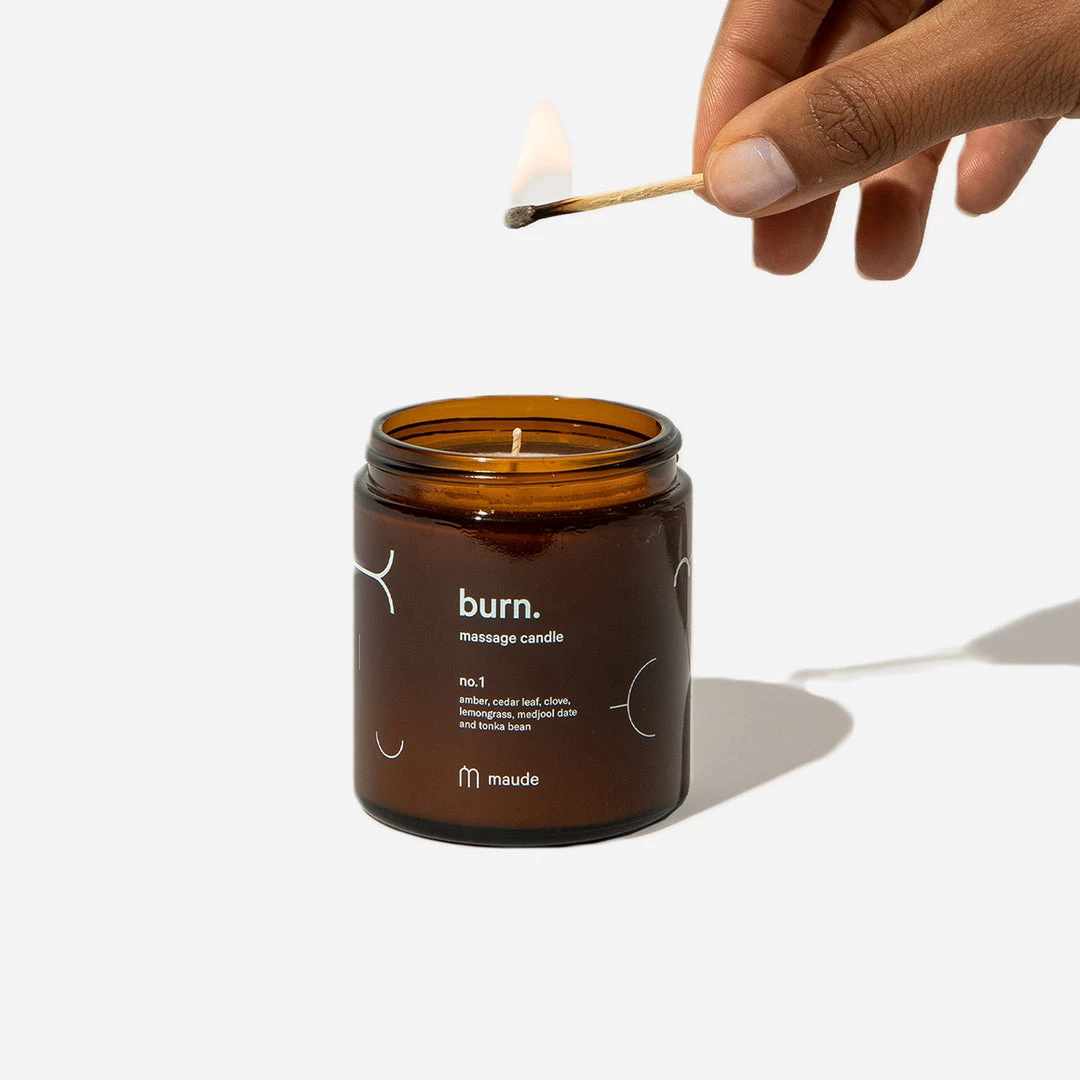 Maude Burn Massage Candle 3 Maude Burn Massage Candle