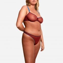 Dora Larsen Robyn Clean Tulle Soft Thong Sustainability Shop