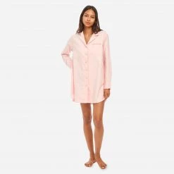 The Sleep Code The Sleep Code Pajamas Halley Hemp Cotton Night Shirt