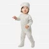 Cozyland By Morgan Lane Rory Onesie With Matching Baby Hat