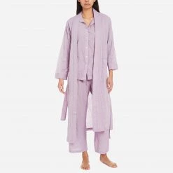 Pour Les Femmes Organic Japanese Cotton Robe