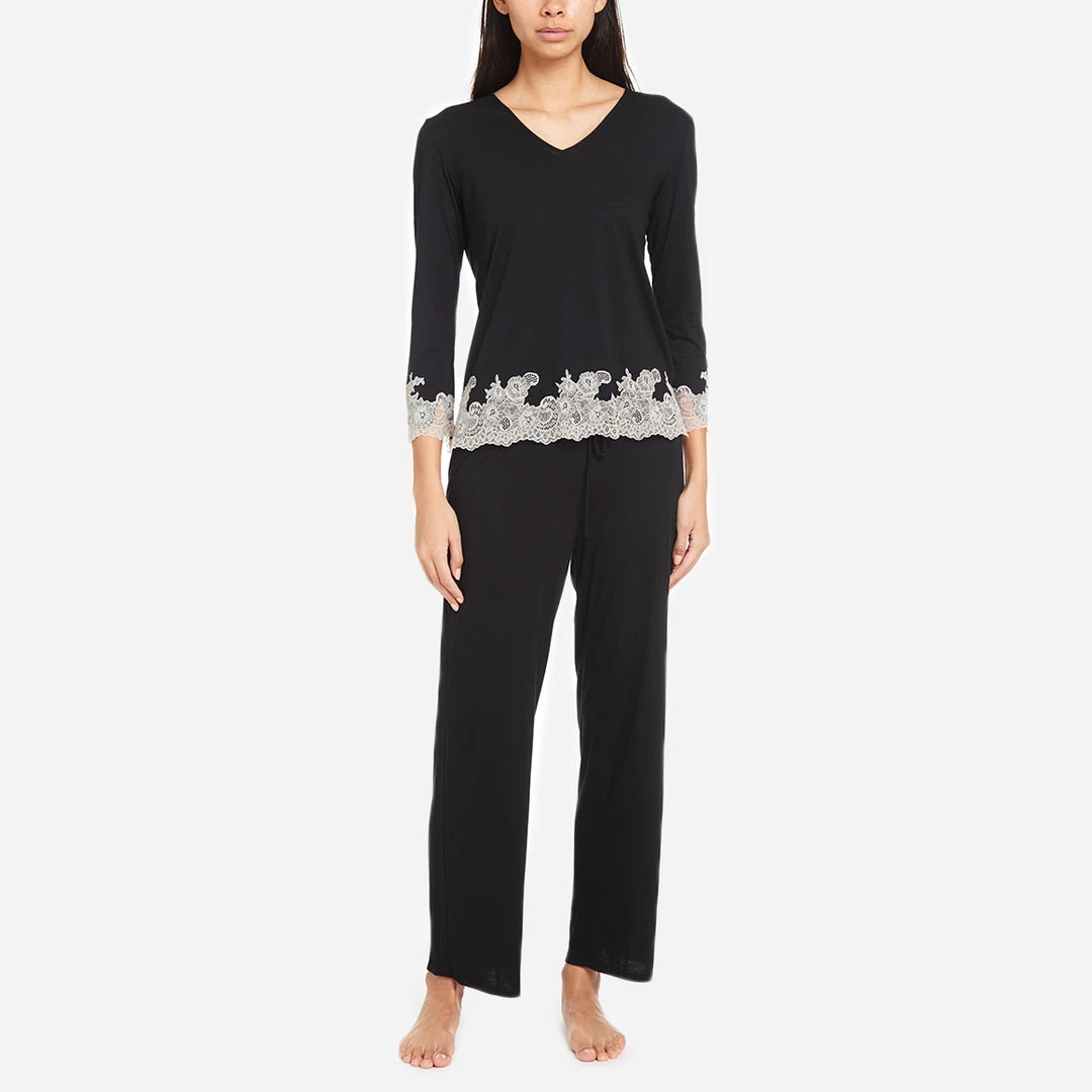 Natori Luxe Shangri-La Pajama Set 2 Natori Luxe Shangri-La Pajama Set