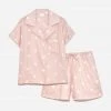 Pour Les Femmes Sustainability Shop Stars Apoline Short Sleeve PJ Set