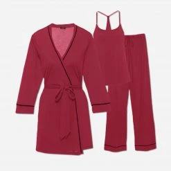 Cosabella Sleepwear & Loungewear Bella 3 Piece Maternity Set