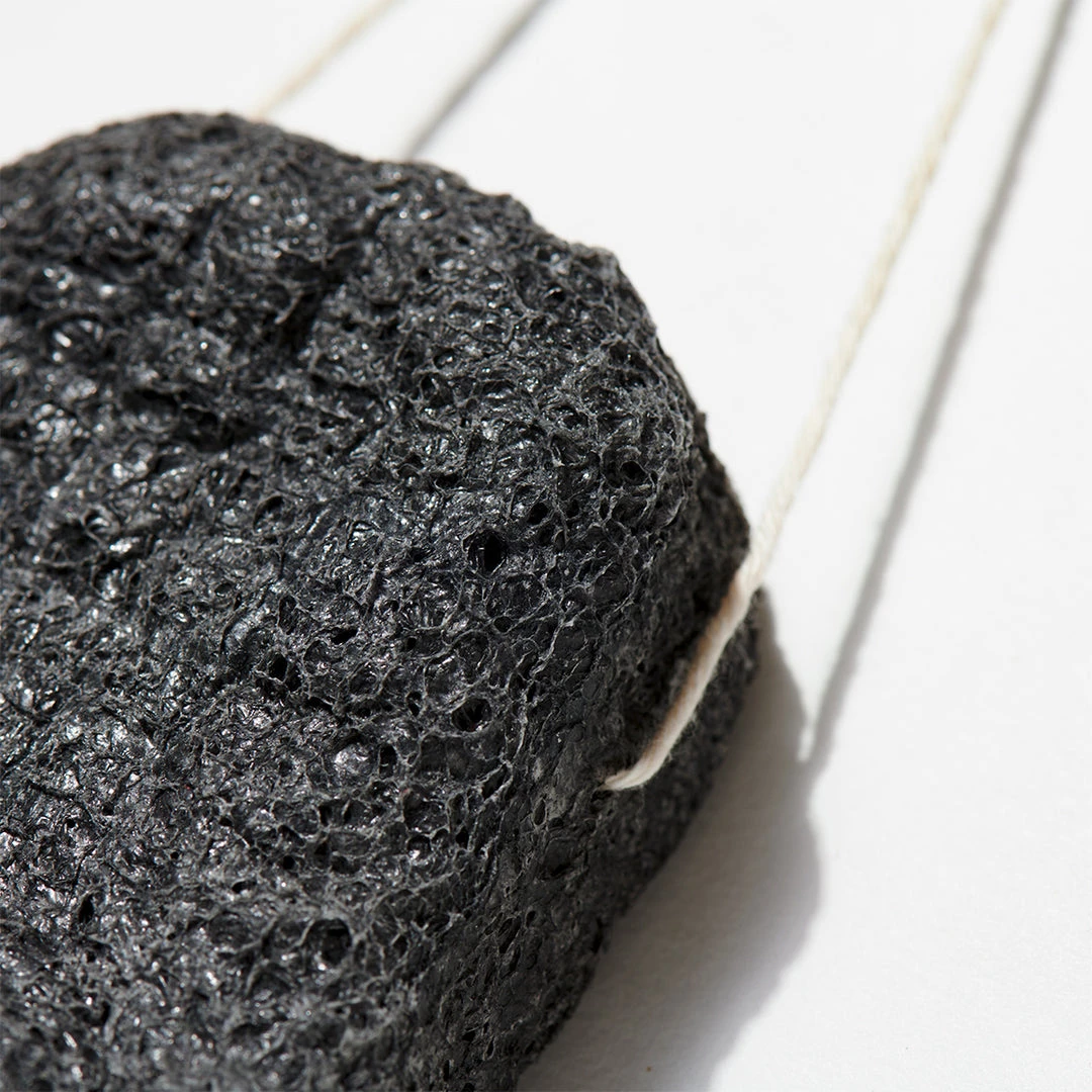 Morihata Bath & Body Binchotan Charcoal Face & Body Puff 2 Morihata Bath & Body Binchotan Charcoal Face & Body Puff