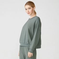 Monrow Patch Pocket Sweatshirt