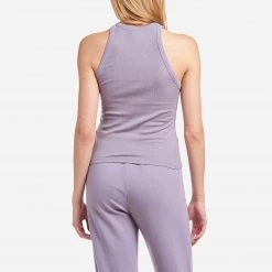 Monrow Rib Tank Loungewear Tops