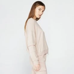 Monrow Loungewear Tops Patch Pocket Sweatshirt
