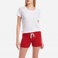 Monrow Relaxed Crew Loungewear Tops