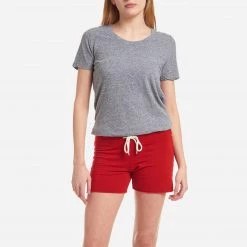 Monrow Loungewear Tops Relaxed Crew