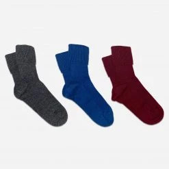 Rosie Sugden Triple Sock Box Slippers & Socks